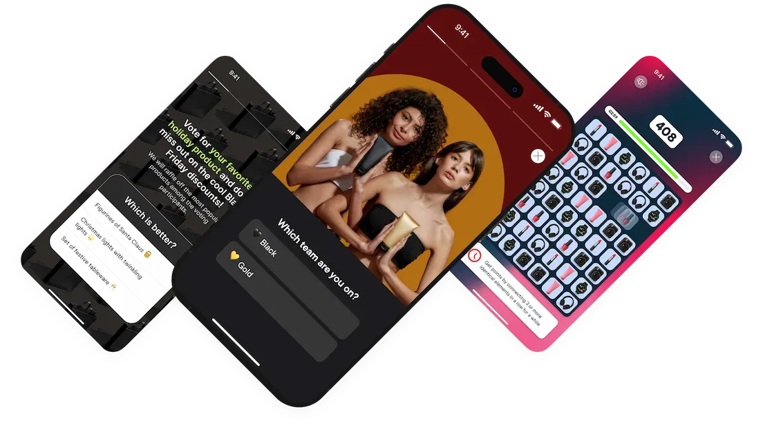 Offer interactive experience